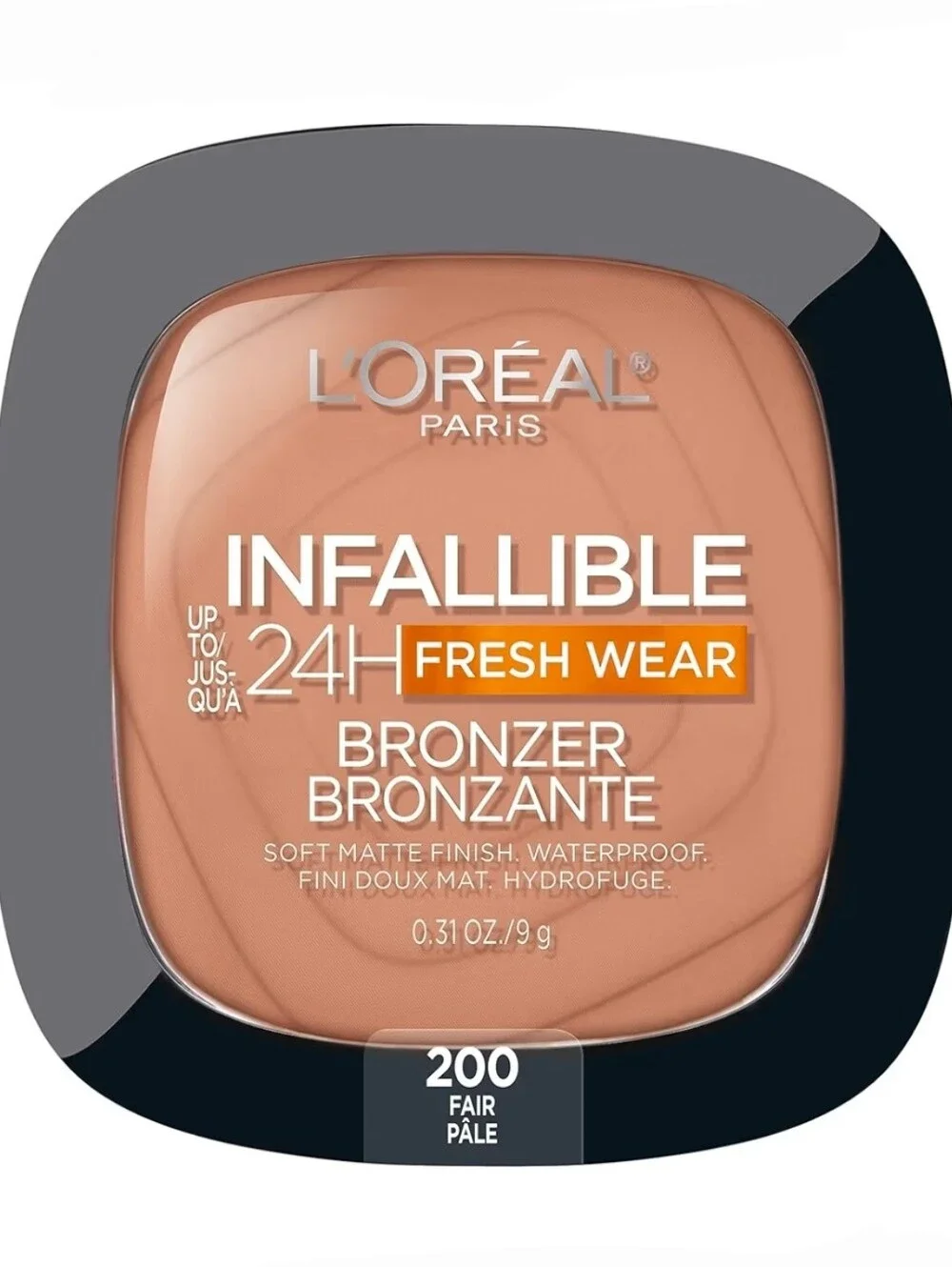 L'Oreal Infallible 24H Fresh Wear Bronzer - Fair (200) 0.31oz BNIB